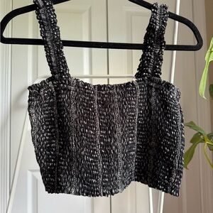 Paper Crane Shirred Top